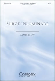 Surge Inluminare SATB choral sheet music cover Thumbnail